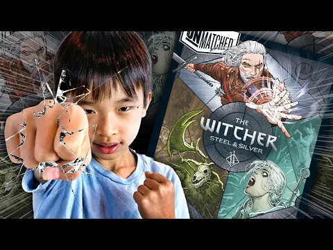 Unmatched: The Witcher Steel & Silver Unboxing and Review | Look Who's Blogging