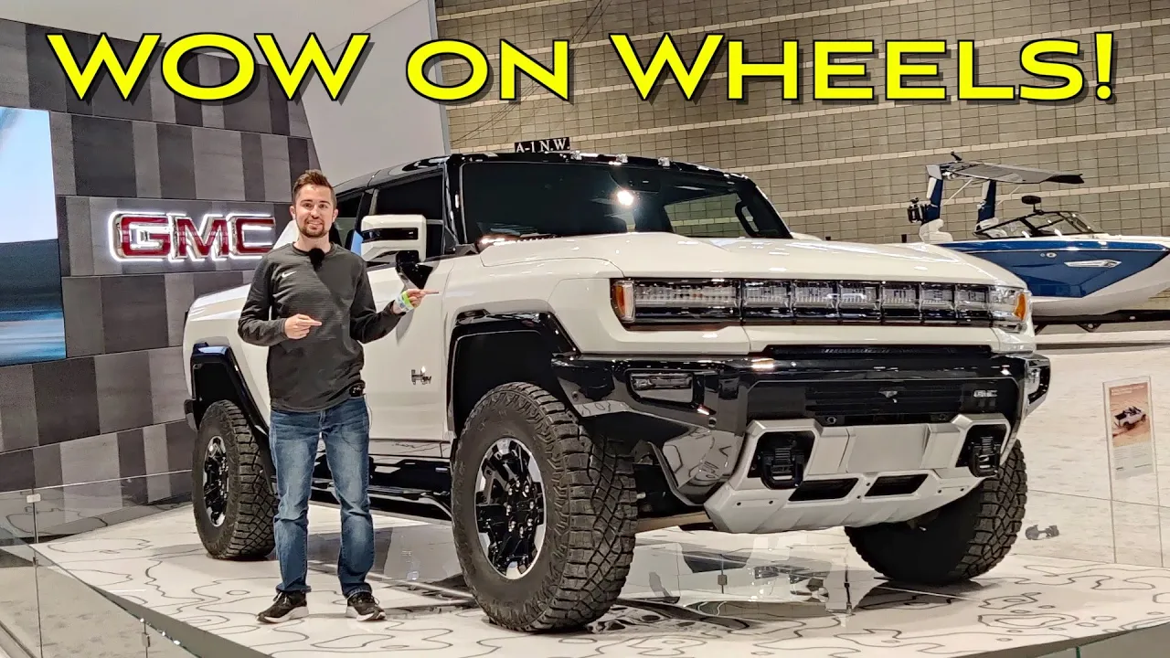 2023 GMC Hummer EV // Hands-on with the Crazy *1,000 hp* Electric Hummer!