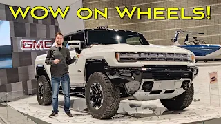 2023 GMC Hummer EV // Hands-on with the Crazy *1,000 hp* Electric Hummer!
