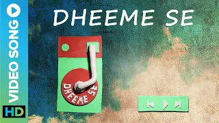DHEEME SE (Lyrical Music Video) | Maarc D Muse | Samiir | Latest Romantic Song 2022 | Eros Now Music