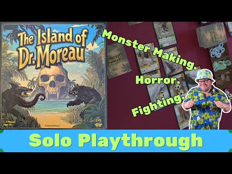 Monster v Monster - The Island of Dr. Moreau Solo Playthrough Example