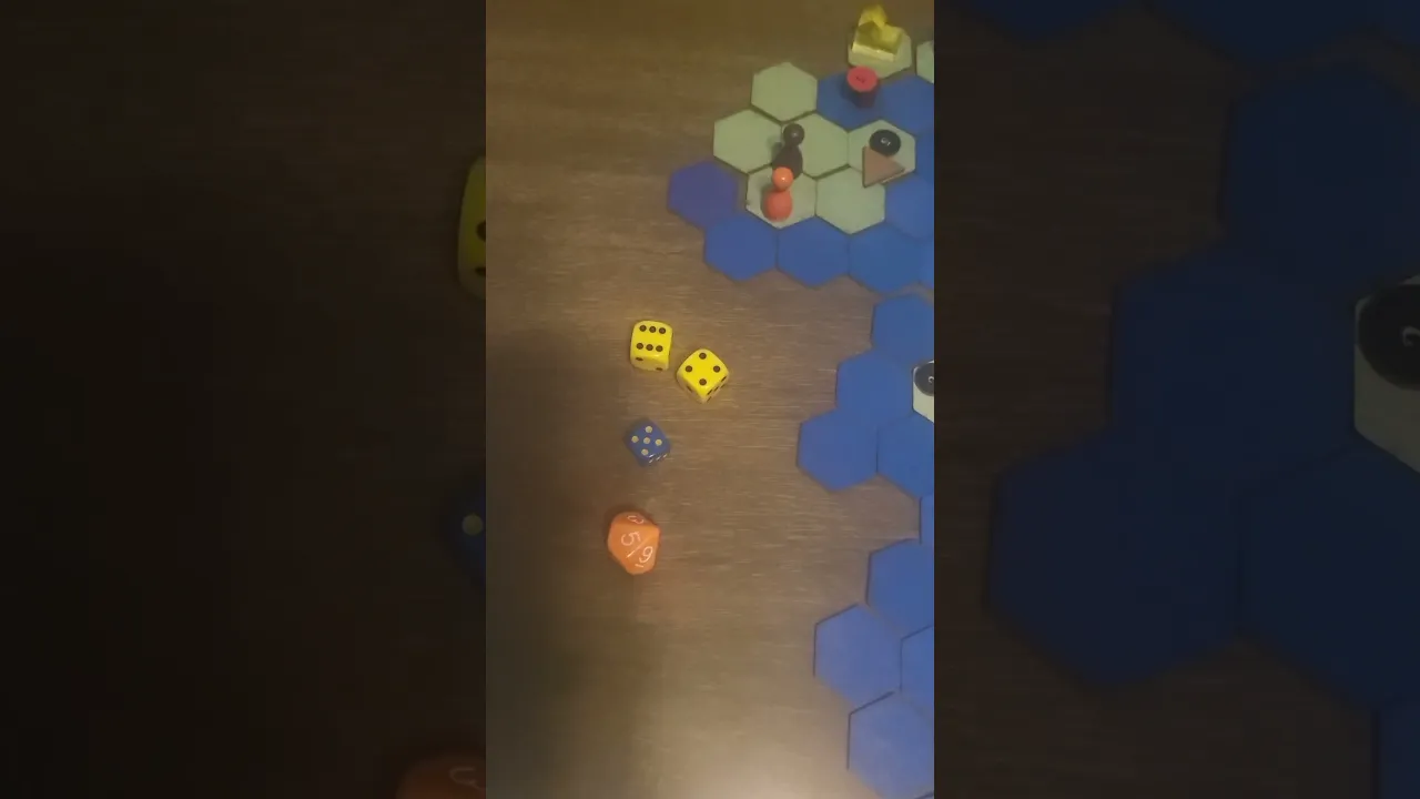 Purple Colonist Attacks Orange Colonist
