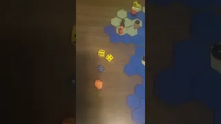 Purple Colonist Attacks Orange Colonist