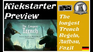 PottGamer Spezial | Kickstarter Preview | The longest Trench | Udo Grebe Game Design | Deutsch