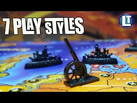 7 PLAY STYLES For The DIPLOMACY Board Game by Avalon Hill