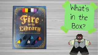 Fire in the Library - What's in the Box?