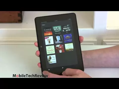 Video zu Amazon Kindle Fire HDX 7