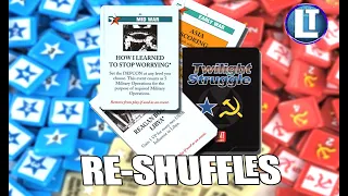 TWILIGHT STRUGGLE / RESHUFFLE Strategy /HOW To Manage The RESHUFFLES In TWILIGHT STRUGGLE Board Game