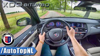 BMW ALPINA XD3 BiTurbo ALLRAD 350HP POV Test Drive by AutoTopNL