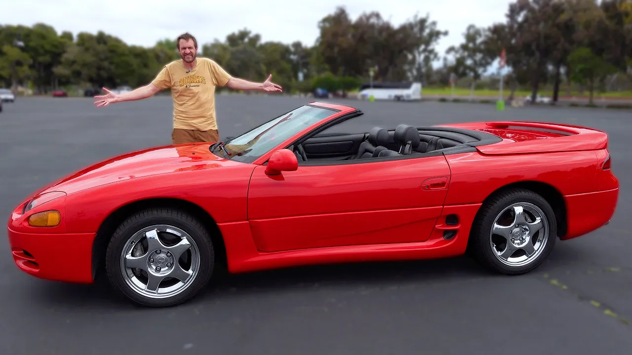 The Mitsubishi 3000GT VR-4 Spyder Was Peak Insane Japanese Sports Car