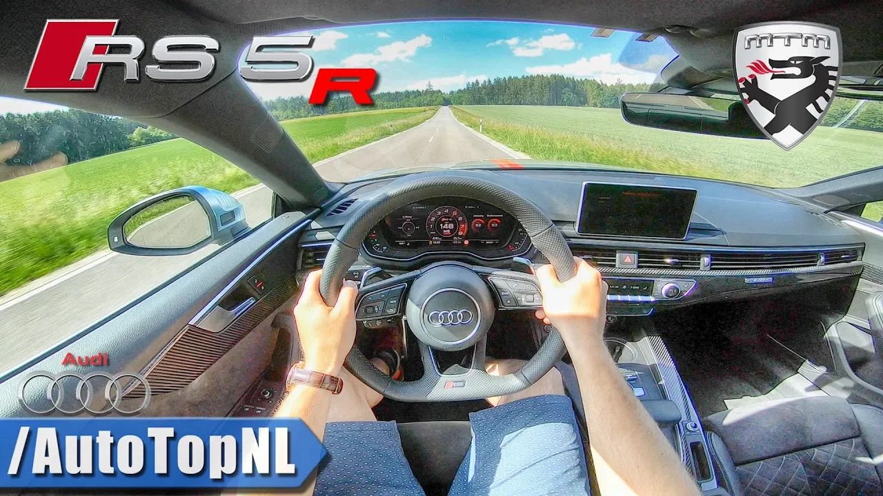Audi RS5 R MTM 575HP | POV Test Drive by AutoTopNL