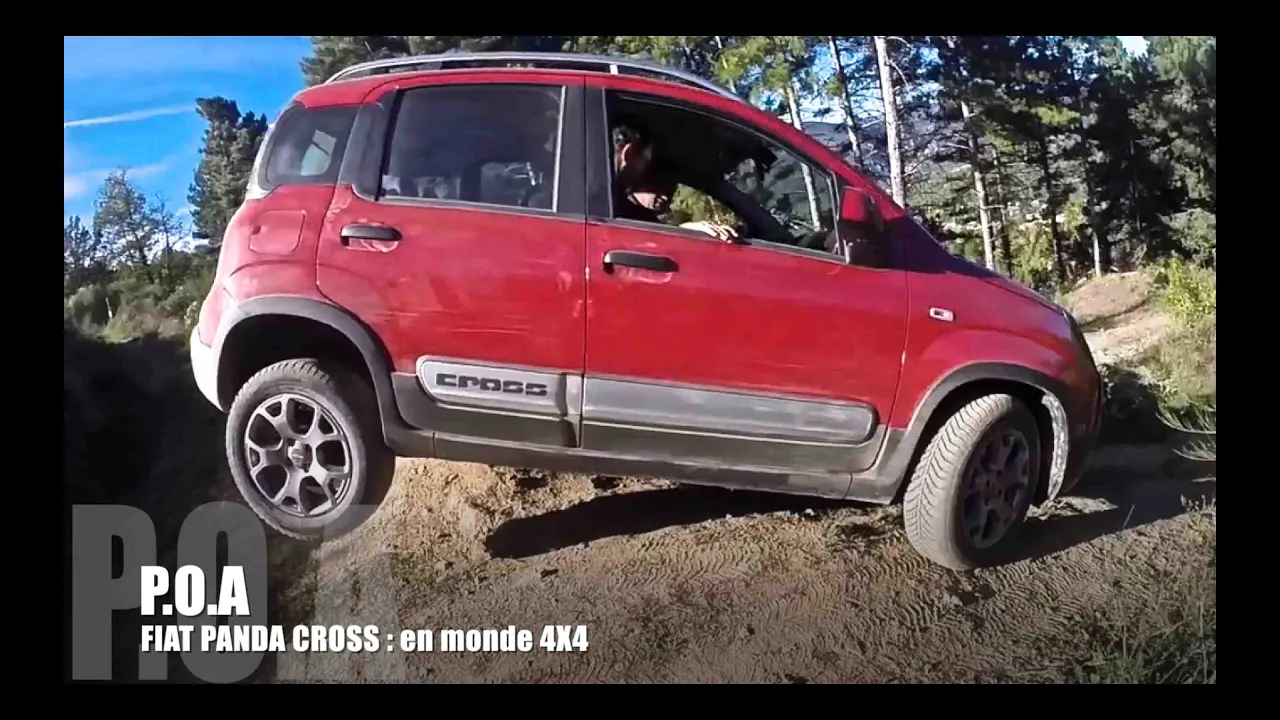 Fiat Panda Cross 4x4 2014 : la conduite - Essai 2/2