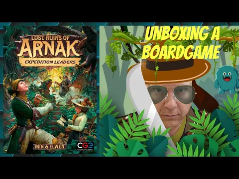Lost Ruins of Arnak Expedition Leaders - An Unboxing