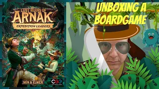 Lost Ruins of Arnak Expedition Leaders - An Unboxing