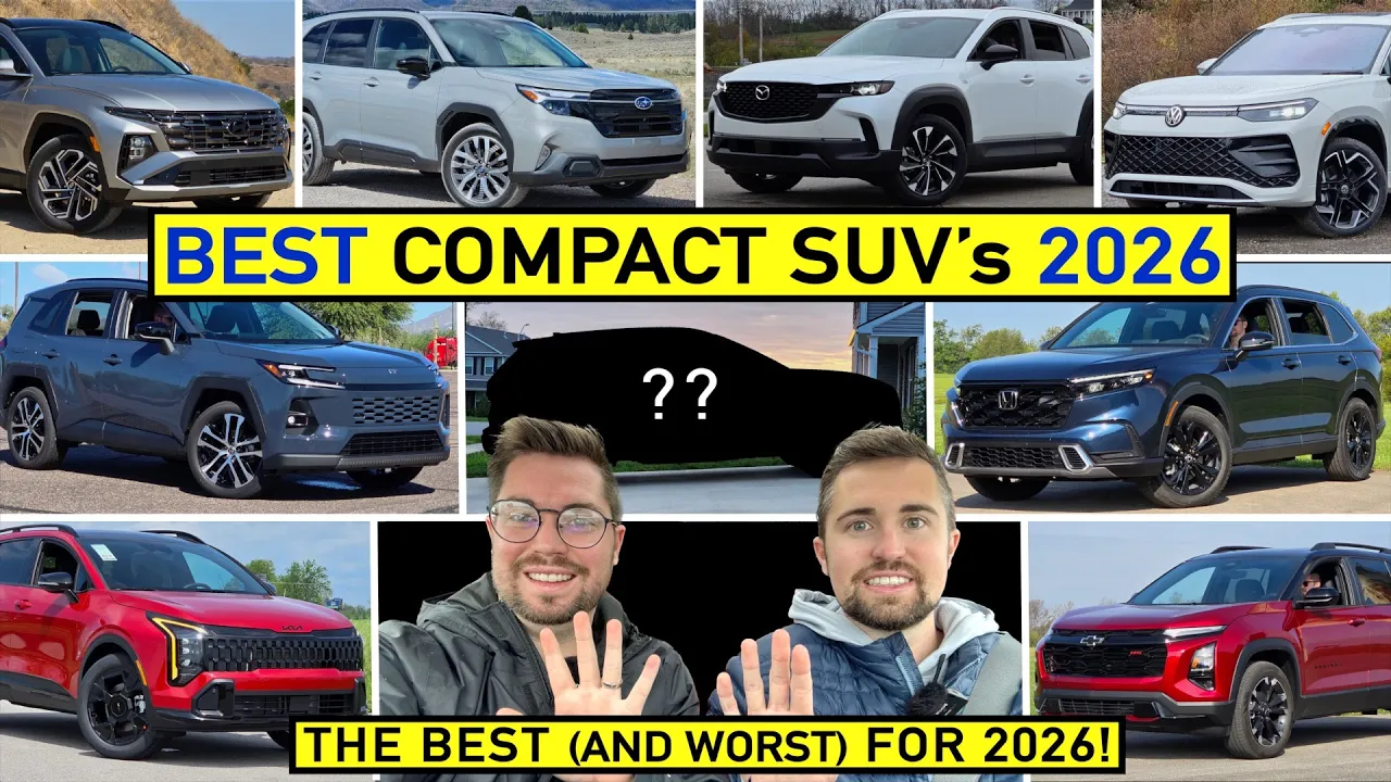 BEST Compact SUVs for 2026 -- Our TOP PICKS After Reviewing ALL of Them! (Top 10)