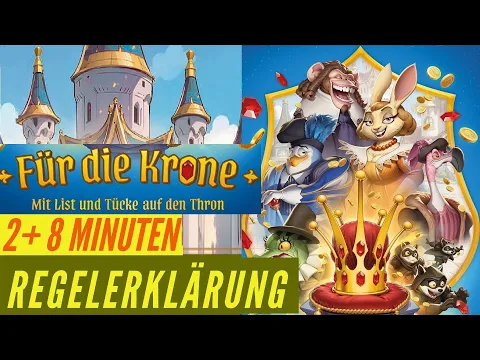 Für die Krone Regeln Anleitung Kartenspiel Brettspiel Familienspiele