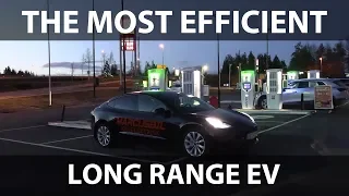 Tesla Model 3 LR RWD range test