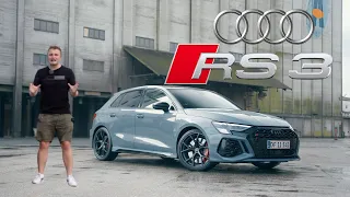 VILDESTE OG DYRESTE (1,2 mio.) HOT-HATCH NOGENSINDE - Audi RS3 TEST