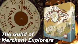 Anthony's review of The Guild of Merchant Explorers... is it great?