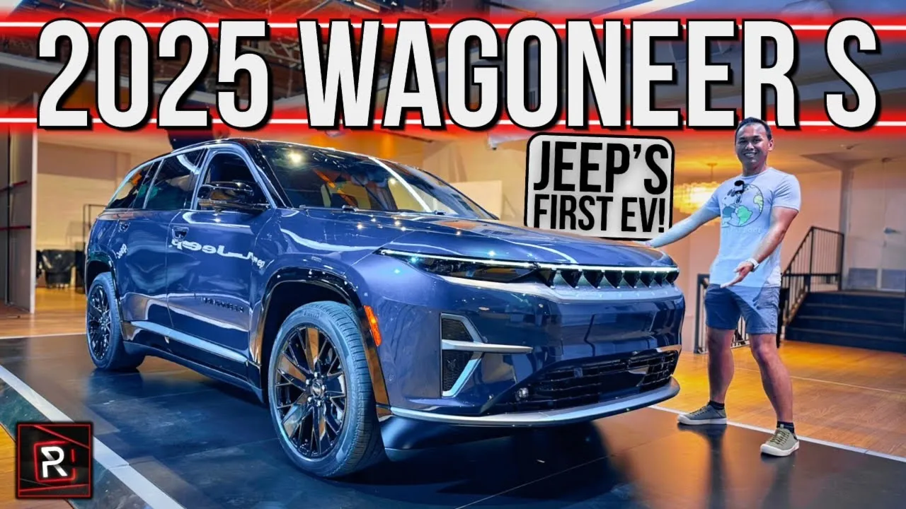The 2025 Jeep Wagoneer S Is An Upscale Electric Grand Cherokee Sized Premium SUV