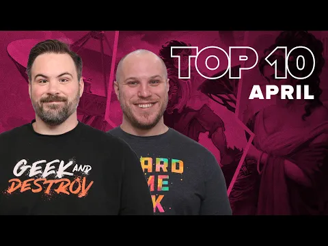 Top 10 Hottest Board Games: April 2026 - The Best of BGG
