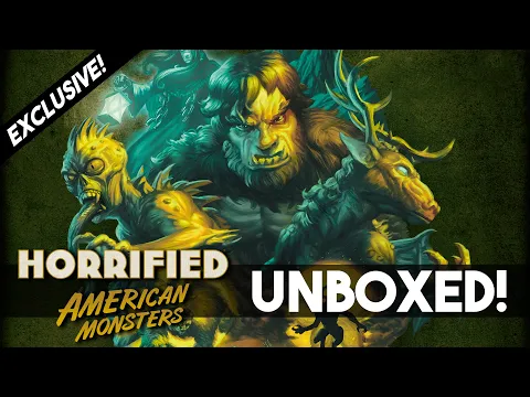 HORRIFIED: American Monsters - WHAT'S IN THE BOX????