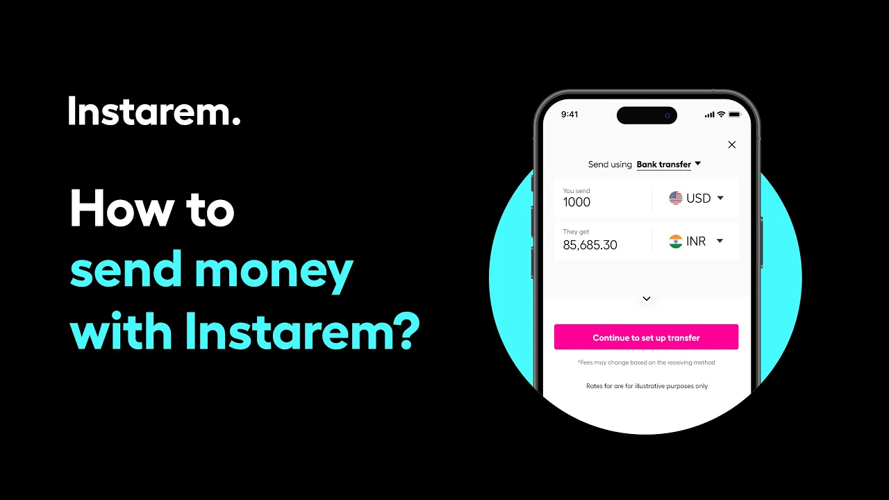 Sending money overseas with Instarem: Quick guide