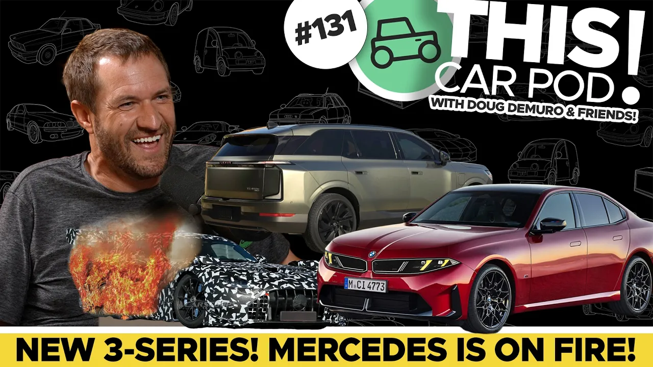 New BMW 3 Series! Mercedes GT Prototype Fire! Tesla Roadster Delayed AGAIN! THIS CAR POD! EP131