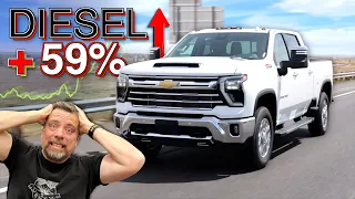 Diesel Prices Are WAY Up! Does It Still Make Sense to BUY a Diesel Truck? Here's the Surprise Answer
