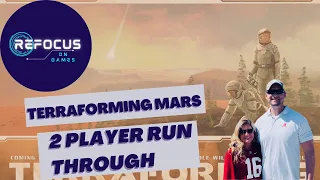 Terraforming Mars (With Prelude Expansion) | Two Player Run Though
