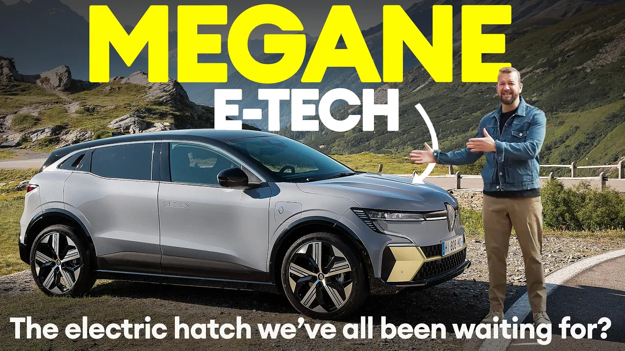 Renault Megane e-Tech First Drive - New Megane eTech electric hatchback review / Electrifying