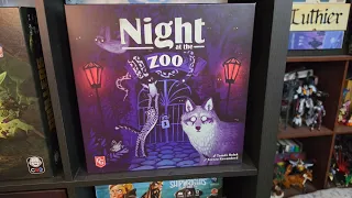 Night at the Zoo - 2 Solo Playthroughs (1 Base Game and 1 w/ Latecomers Expansion)