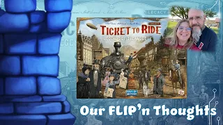 Our FLIP'n Thoughts with Sam & Jessie: Ticket to Ride Legacy: Legends of the West (No Spoilers!)