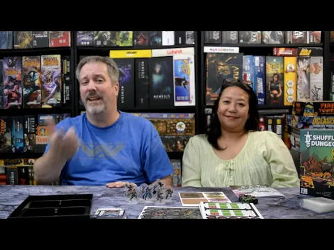 Shuffle Dungeon by Zero Startegy Games Full Kickstarter Unboxing