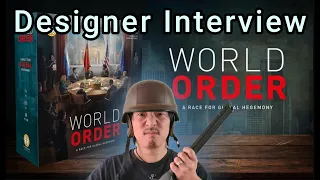 Upcoming Kickstarter: World Order - designer interview - Spiel24