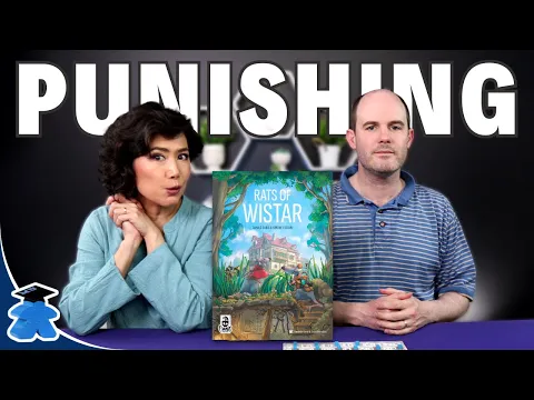 Rats of Wistar - A punishing-ly good worker placement board game.