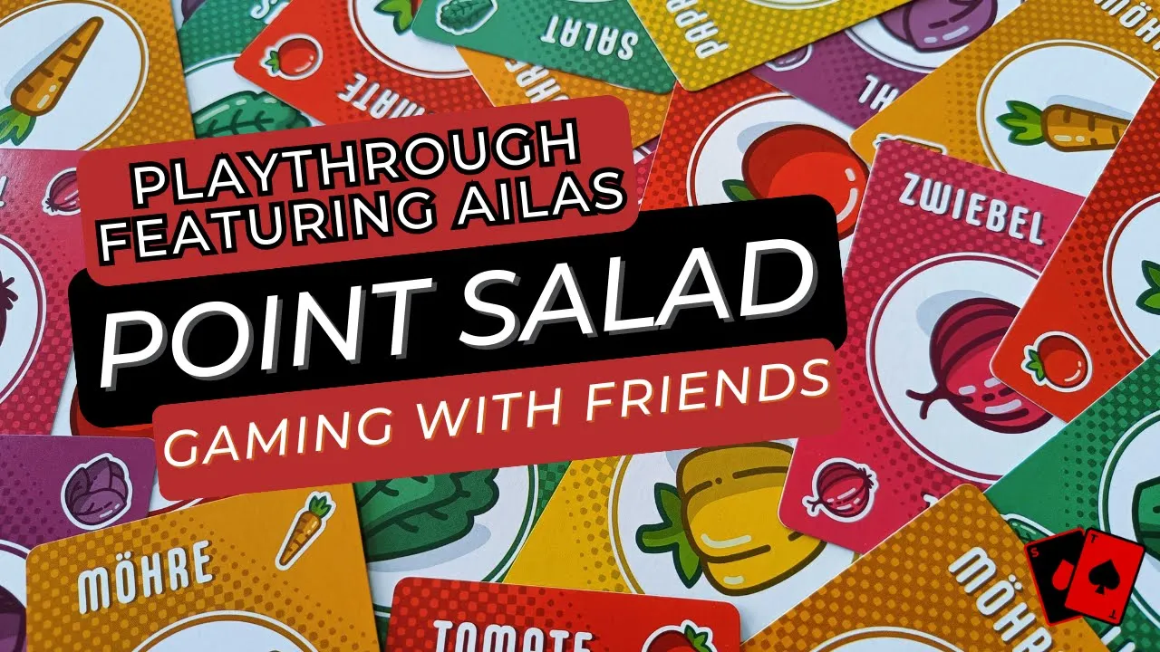 Gaming with Friends | Point Salad (Playthrough)