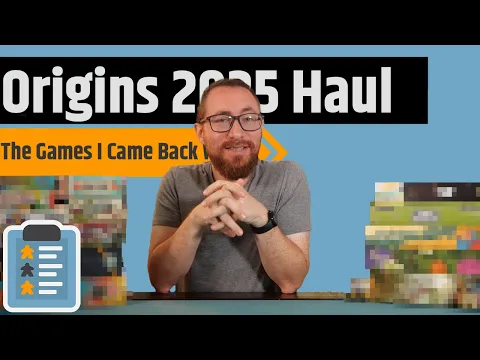 Origins 2025 Haul - Small Boxes, Tiny Boxes & Pirates of Maracaibo
