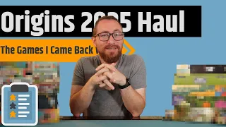 Origins 2025 Haul - Small Boxes, Tiny Boxes & Pirates of Maracaibo