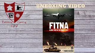 Fitna The Global War in the Middle East Board Game Unboxing