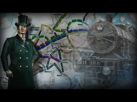 Ticket to Ride Board Game Atmosphere Music (Europe Theme with Ambient Sound)