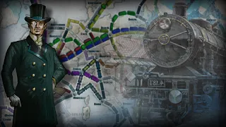 Ticket to Ride Board Game Atmosphere Music (Europe Theme with Ambient Sound)