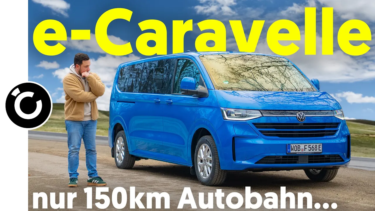 VW e-Caravelle: Viel Platz, wenig Reichweite - mein Alltagstest