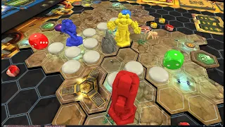 DGA Plays Board Games: Deep Rock Galactic - Testing Lighter Liquid Morkite Mission