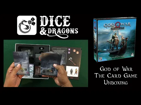 Dice and Dragons - God of War the Card Game Unboxing