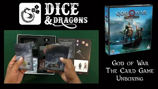 Dice and Dragons - God of War the Card Game Unboxing