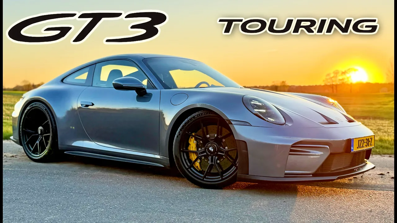 PORSCHE 911 GT3 Touring 992.2 // 317 KMH REVIEW on AUTOBAHN
