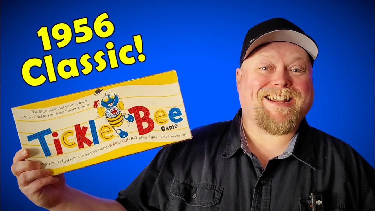 Tickle Bee Retro Board Game Review - Schaper Toys 1956