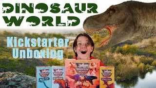 Dinosaur World Kickstarter Unboxing