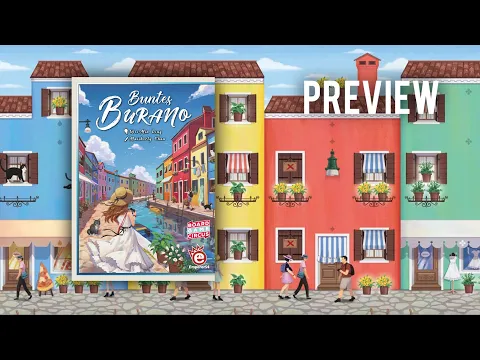 Buntes Burano (Board Game Circus / Emperor S4) / Preview + Gewinnspiel / Brettspiel